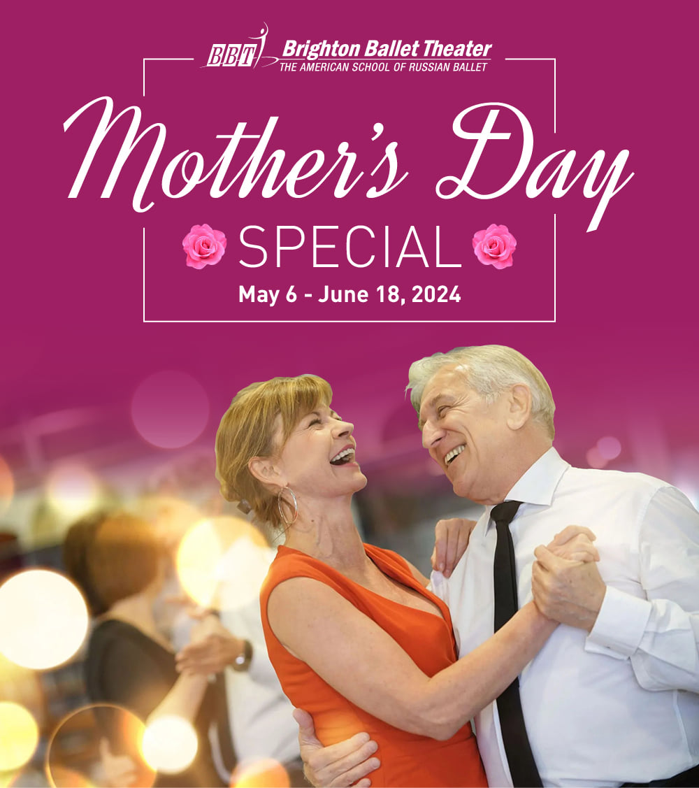 promotion to sign up for mother's day dance classes